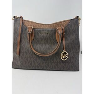 🆕MICHAEL KORS SET of Austen MD/Luggage Sachel Bag & Wallet 💯Authentic